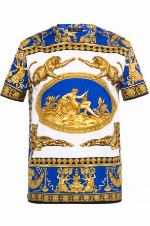'baroque' motif t-shirt, zdjęcie 1 'baroque' motif t-shirt od Versace
